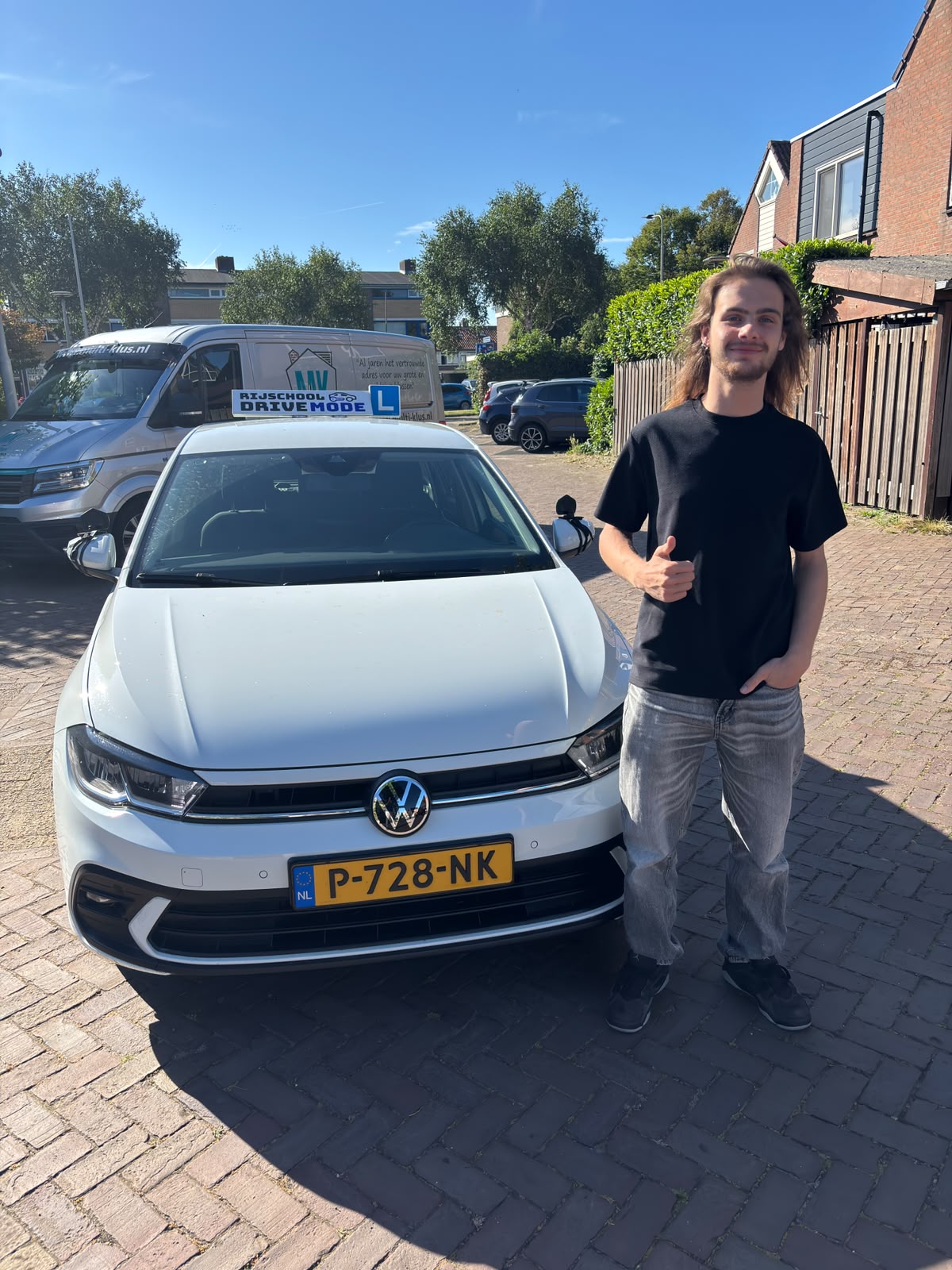 Geslaagde leerling bij Rijschool DriveMode